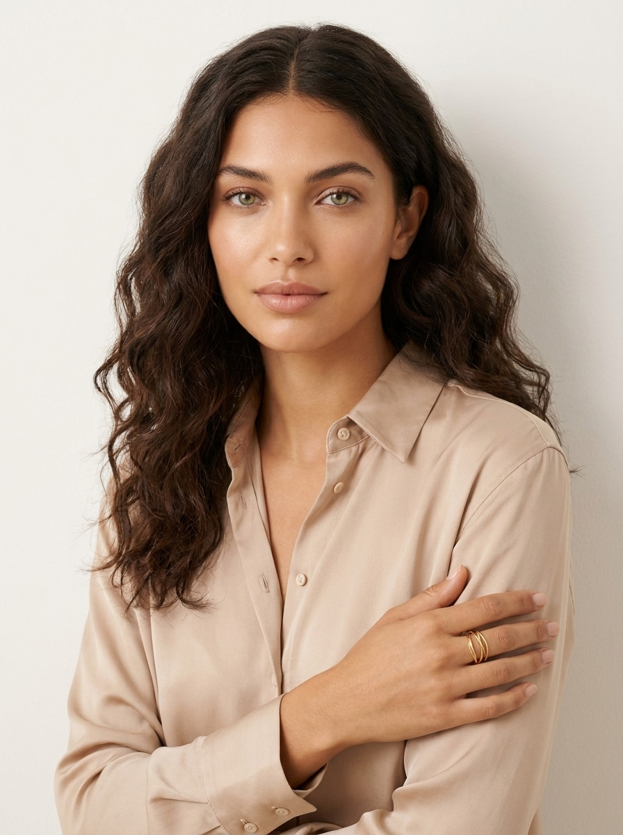 Gold-Tone Layered Band Ring
