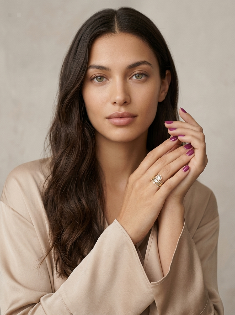 Women's Gold Stacking Ring Set