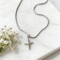 Men's Four-Point Star Pendant Necklace