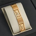 Men's Textured Arrowhead Link Bracelet