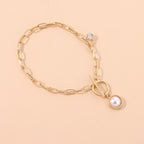 Women's Link Chain Charm Bracelet
