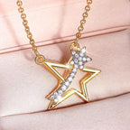 Women's Shooting Star Pendant Necklace