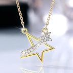 Women's Shooting Star Pendant Necklace